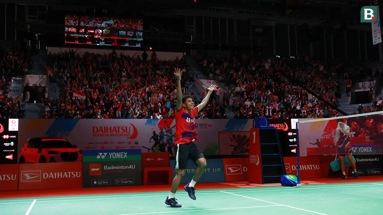 Chico Aura Dwi Wardoyo di babak semifinal Indonesia Masters 2023