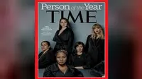 Susan Fowler menjadi sampul majalah Time, Person of the Year, bersama Ashley Judd, Adama Iwu, Taylor Swift, and Isabel Pascual (Foto: Time via Reuters)