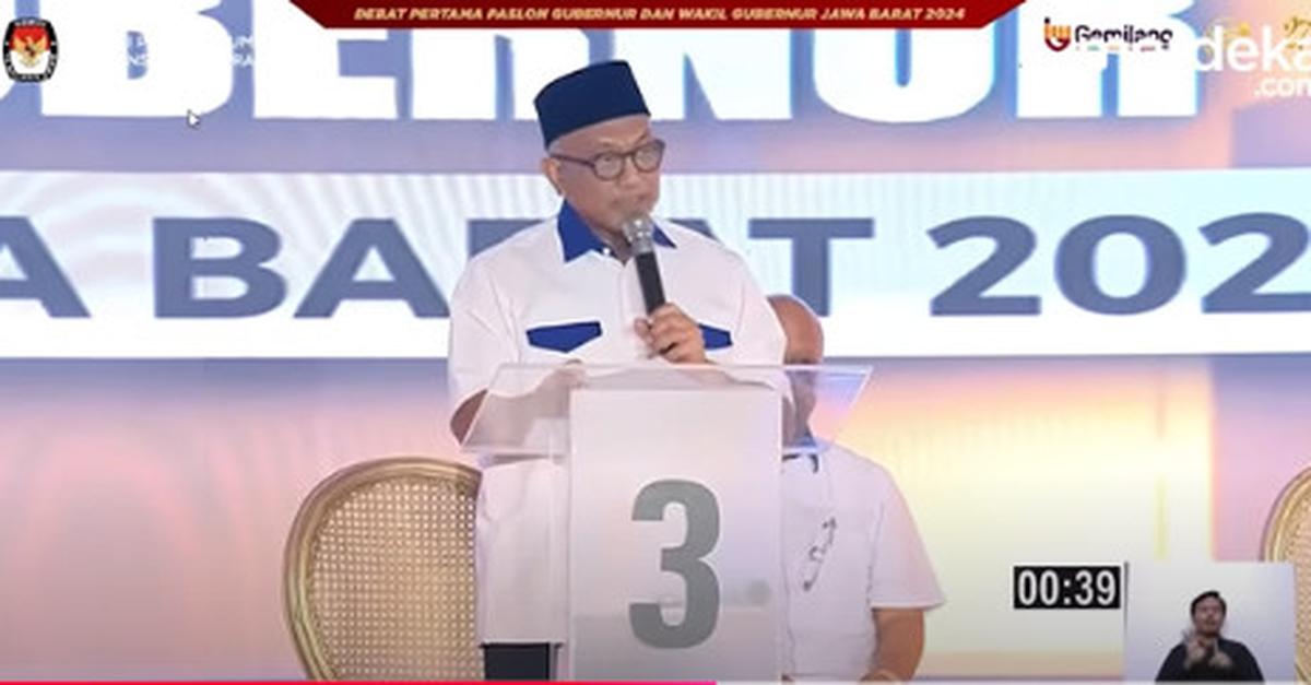 Cawagub Ronald Sampai Berdiri & Demul Mendekat Colek Syaikhu di Debat