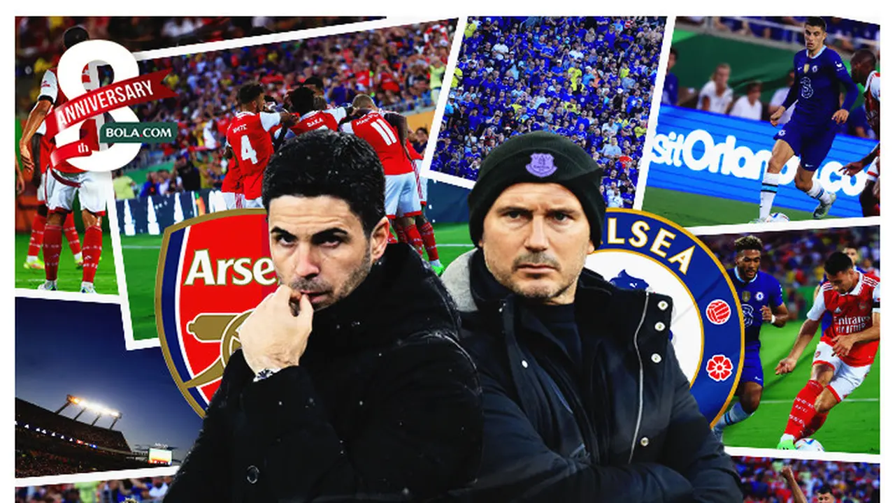 Liga Inggris - Fakta Menarik Arsenal vs Chelsea