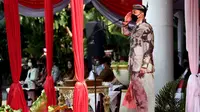 Wali Kota Surabaya Eri Cahyadi saat peringatan Hari Sumpah Pemuda. (Dian Kurniawan/Liputan6.com)