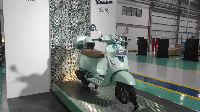 Piaggio Resmikan Pabrik Baru di Indonesia (Arief A/Liputan6.com)