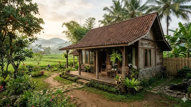 Desain Rumah yang Cocok dengan Lingkungan Pedesaan
