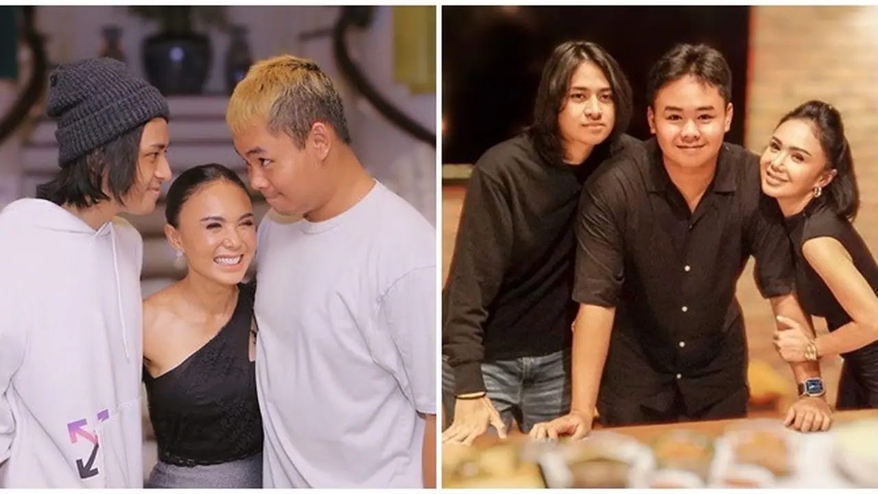 6 Potret Terbaru Yuni Shara Bersama Dua Anaknya, Tampak Kompak dan Harmonis