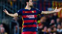 Gelandang Barcelona, Sergio Busquets (Reuters/Liputan6.com)