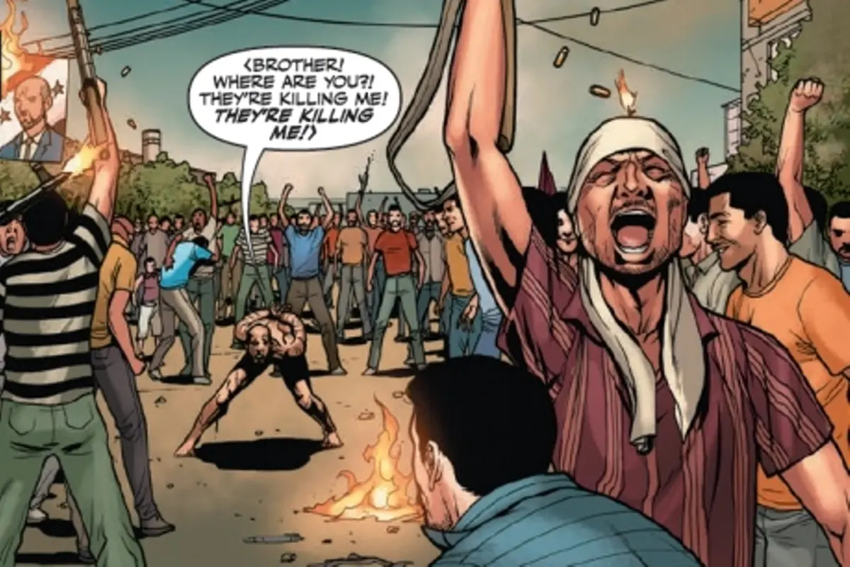 13 Komik Strip Menyentuh Hati Kisah Awal Mula Konflik Suriah