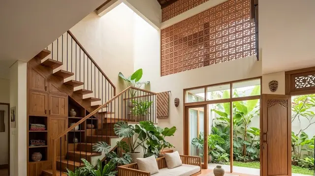 6 Desain Rumah Kecil Anti Sumpek dengan Ventilasi Silang ala Rumah Pedesaan