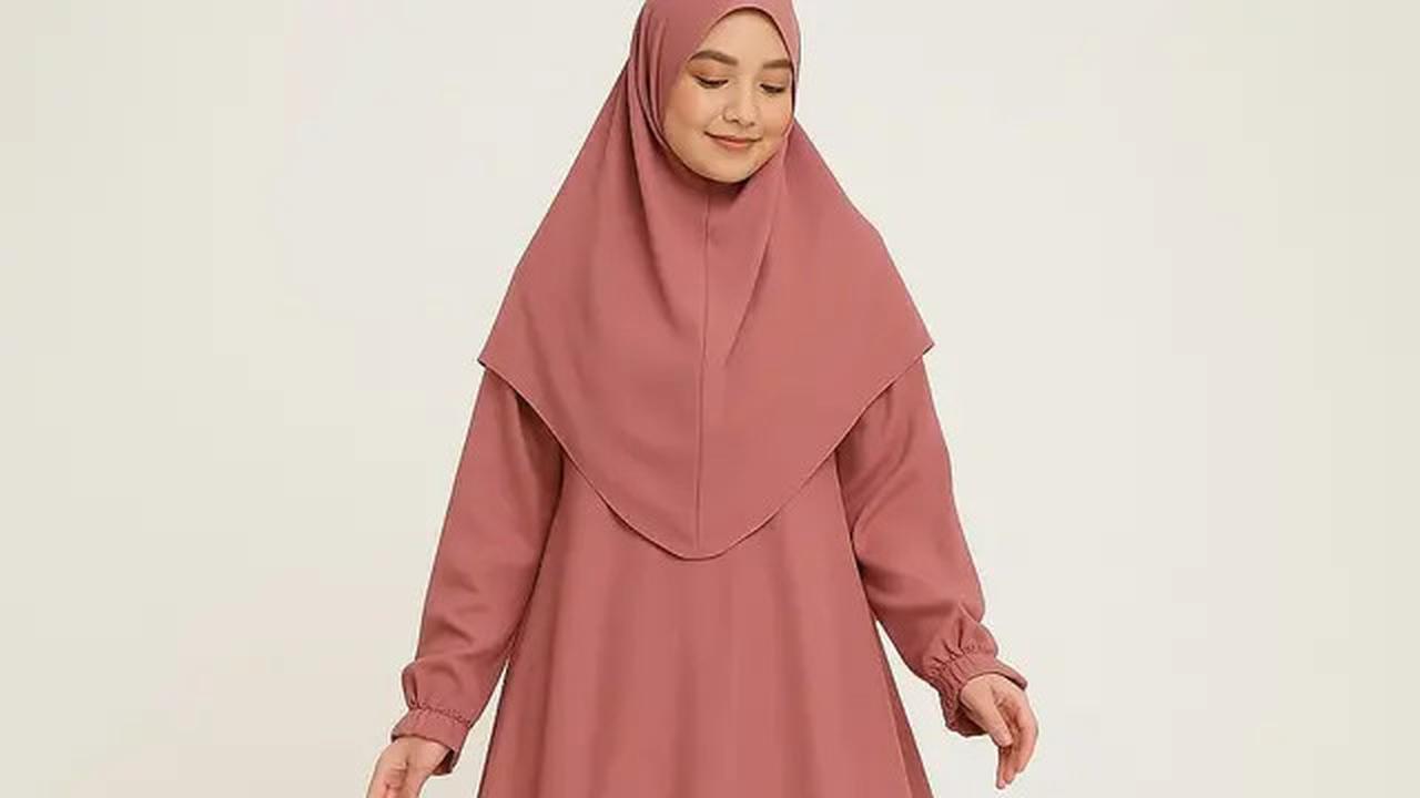 6 Inspirasi Model Gamis Syari A-Line Terbaru, Pilihan Fashion Muslimah Modern di 2025