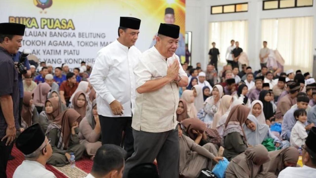 Buka Puasa Bersama Gubernur Babel Perkuat Sinergi Pembangunan dan Silaturahmi