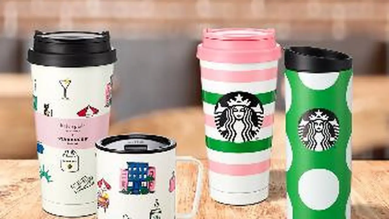 Warna dan Kegembiraan Dihadirkan Kate Spade dalam Koleksi Tumbler Bersama Starbucks