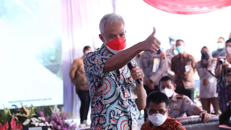 Gubernur Jawa Tengah Ganjar Pranowo. (Istimewa)