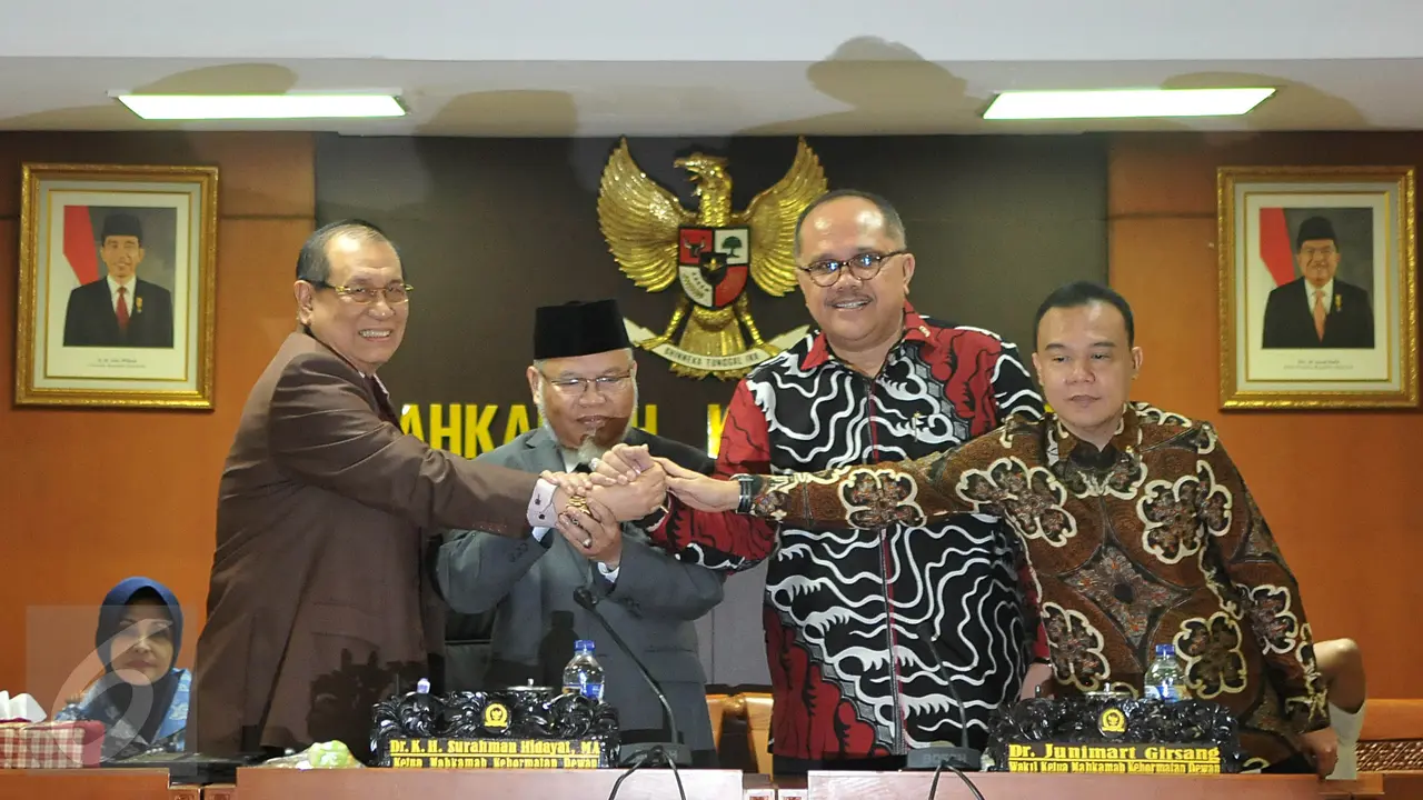 20151130-Kahar Muzakir Resmi Jadi Pimpinan Baru MKD-Jakarta