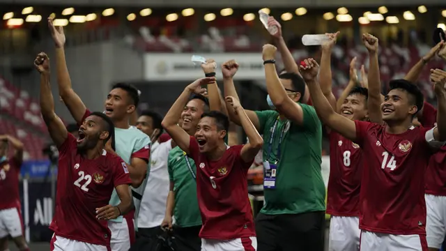 Foto: 6 Pemain Timnas Indonesia dengan Menit Bermain Terbanyak di Fase Grup Piala AFF 2020, Ricky Kambuaya dan Alfeandra Dewangga Sempurna