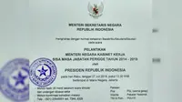 Seskab Pramono Anung: Jokowi Lantik Menteri Baru Pukul 13.30 