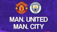 Liga Inggris: Manchester United Vs Manchester City. (Bola.com/Dody Iryawan)