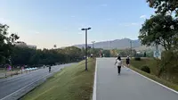 Suasana pagi hari di Chiang Mai, Thailand, kota di mana Timnas Indonesia akan bertanding di cabang olahraga sepak bola SEA Games 2025. (Bola.com/Bagaskara Lazuardi)