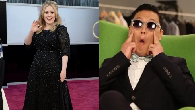 [Bintang] Adele dan Psy