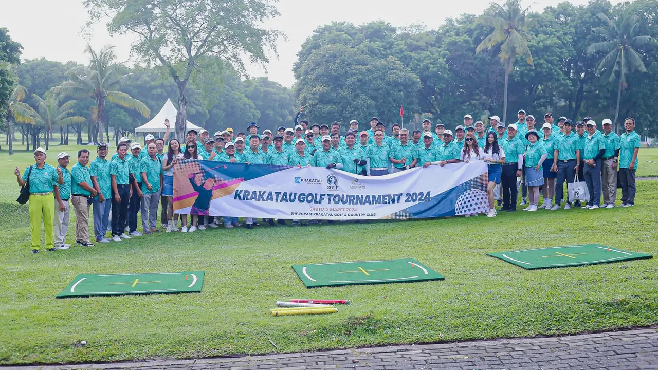 Krakatau Golf Turnamen 2024 Ajang Silahturahmi Sambut Bulan Ramadhan