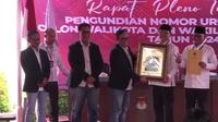 Calon Walikota dan Wakil Walikota Metro nomor urut 2, Wahdi Sirajuddin - Qomaru Zaman. Foto : (Istimewa).