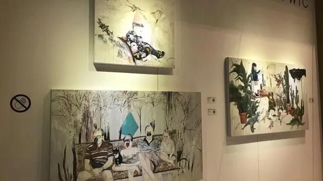 Pameran Lukisan 'An Exhibition by Taiwan by Taiwanese Women Artists: Ethereal Minds' (Aqilah Ananda Purwanti)