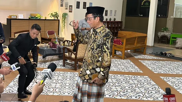 Calon wakil presiden (cawapres) nomor urut tiga Mahfud MD