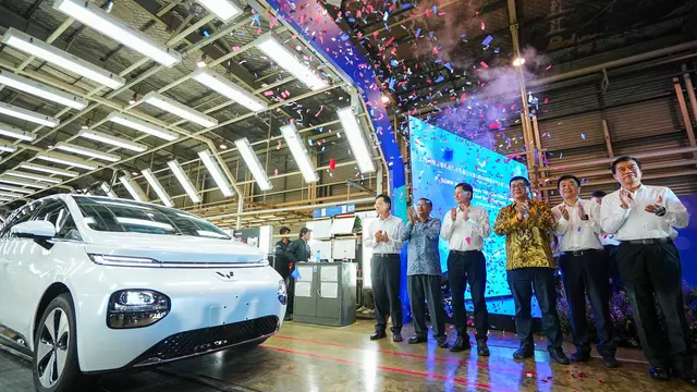 Rayakan Produksi ke-160 Ribu Unit, Wuling Mulai Ekspor Cloud EV dari Indonesia ke ASEAN (ist)