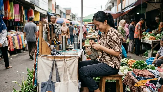 Cara Hidup Orang China agar Kaya (Foto: Gemini AI)