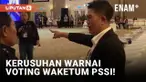 KLB PSSI Ricuh Usai Penghitungan Suara Waketum