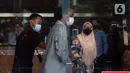 Tenaga Ahli PD Pasar Jaya, Rosario de Marshall alias Hercules (tengah) berjalan keluar Gedung Komisi Pemberantasan Korupsi (KPK) usai menjalani pemeriksaan, Jakarta, Kamis (19/1/2023). Hercules dimintai keterangan mengenai aliran dana dari Debitur Koperasi Simpan Pinjam (KSP) Intidana dalam kasus dugaan suap penanganan perkara di Mahkamah Agung (MA) dengan tersangka Sudrajad Dimyati. (Liputan6.com/Helmi Fithriansyah)
