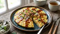 Resep Steam Omelet Saus Tiram yang Lembut dan Gurih