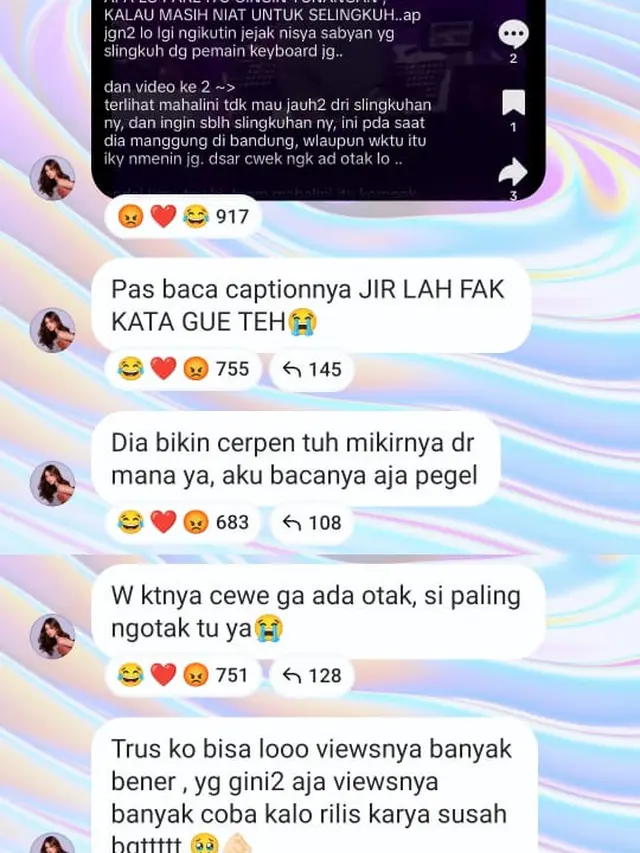 Mahalini Speak Up Dituding Selingkuh dari Rizky Febian, Tuntut Pelaku Fitnah Minta Maaf Atau Dilaporkan ke Polisi. (instagram.com/mahaliniraharja)