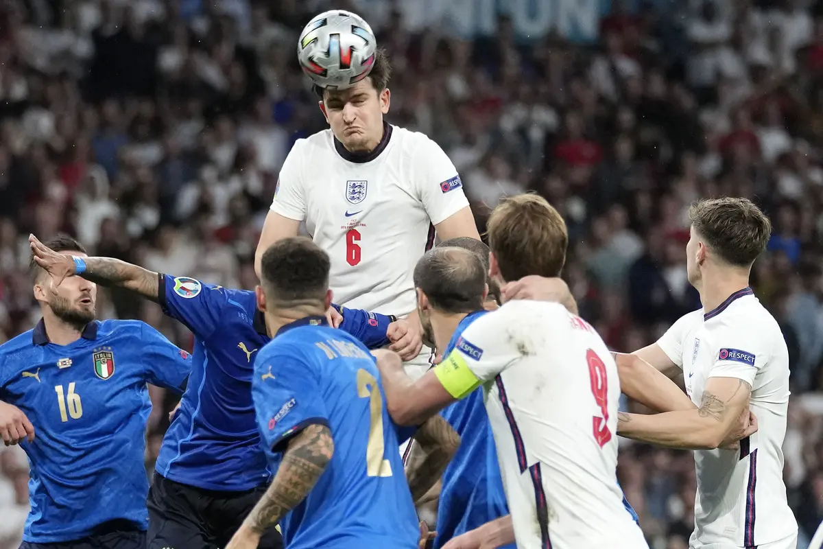 Euro 2020 Italia Melawan Inggris