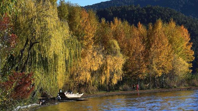 Lugu Lake, China. (Xinhua)