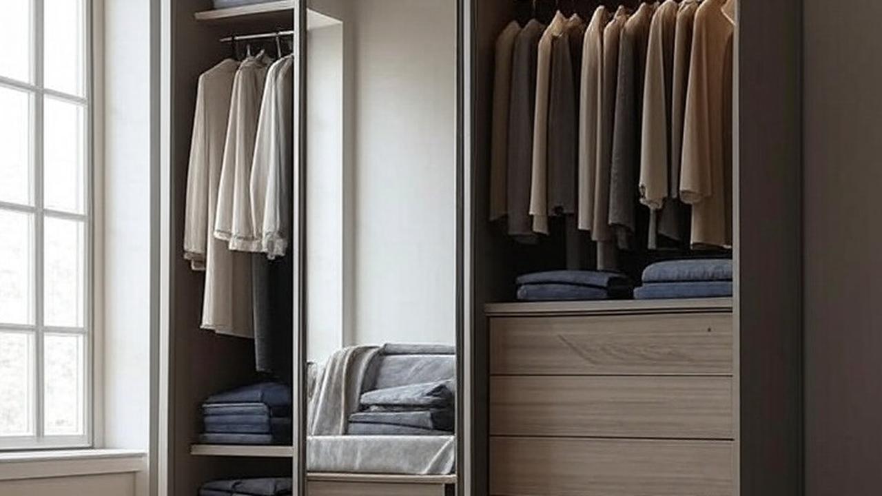 Lemari Pakaian Minimalis Modern
