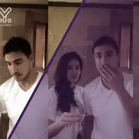 Lewat sebuah video, Raisa mengumumkan tanda kehamilan anak pertamanya dengan Hamish