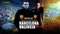 Barcelona vs Valencia (Liputan6.com/Abdillah)