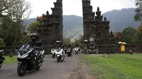 PCX Luxurious Trip kembali digelar, kali ini touring sepanjang 393 kilometer mengelilingi Bali. (AHM)