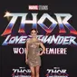 Natalie Portman dalam premier Thor: Love and Thunder. (Jordan Strauss/Invision/AP)