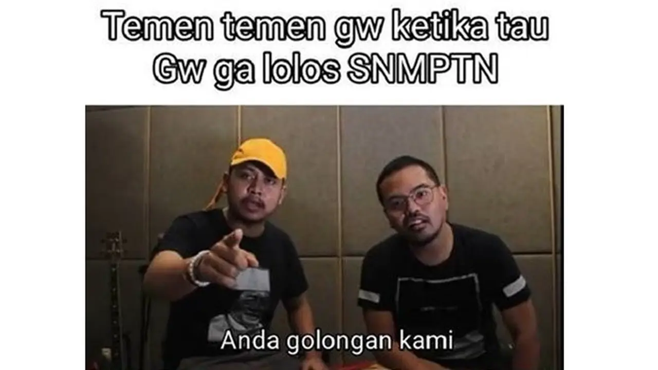7 Meme Usai Pengumuman SNMPTN Ini Senyum Nyengir
