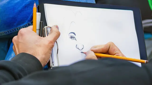 cara menggambar mata anime