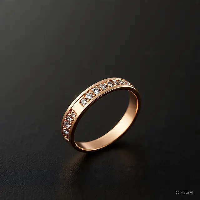 Cincin Emas Zirconium (Sumber: AI)