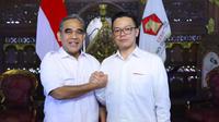 Partai Gerindra resmi mengganti posisi Sekretaris Jenderal dari Ahmad Muzani menjadi Sugiono. (@ahmadmuzani2)