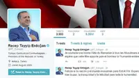 Presiden Turki ucapkan selamat Idul Fitri melalui akun Twitternya (Hurriyet Daily News)