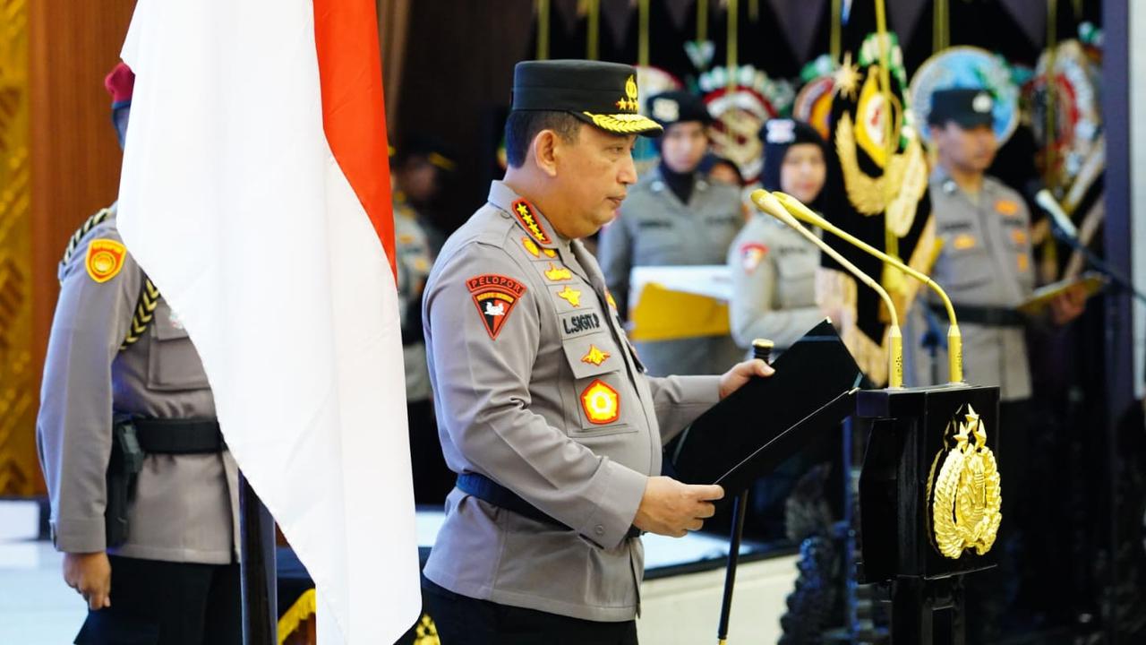 17 Perwira Tinggi Polri Pecah Bintang, Staf Mendagri jadi Berpangkat Inspektur Jenderal