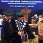 Pengukuhan Profesor Ahmad sebagai Guru Besar Pendidikan Matematika UMP, Banyumas, Jawa Tengah. (Foto: Liputan6.com/UMP)