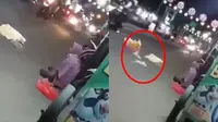 Viral Video Wanita Teriak Histeris dan Buang Dagangannya di Jalan karena Tidak Laku