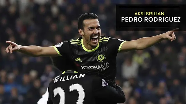 Aksi Brilian Pedro saat Chelsea Kalahkan Leicester City 3-0