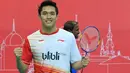 Sosok Jonatan Christie yang dilahirkan di Jakarta, 15 September 1997 ini langsung menjadi sorotan kala diturunkan dalam partai pertama semifinal Piala Thomas 2016 kala Indonesia melawan Korea Selatan. (instagram.com/jonatanchristieofficial)