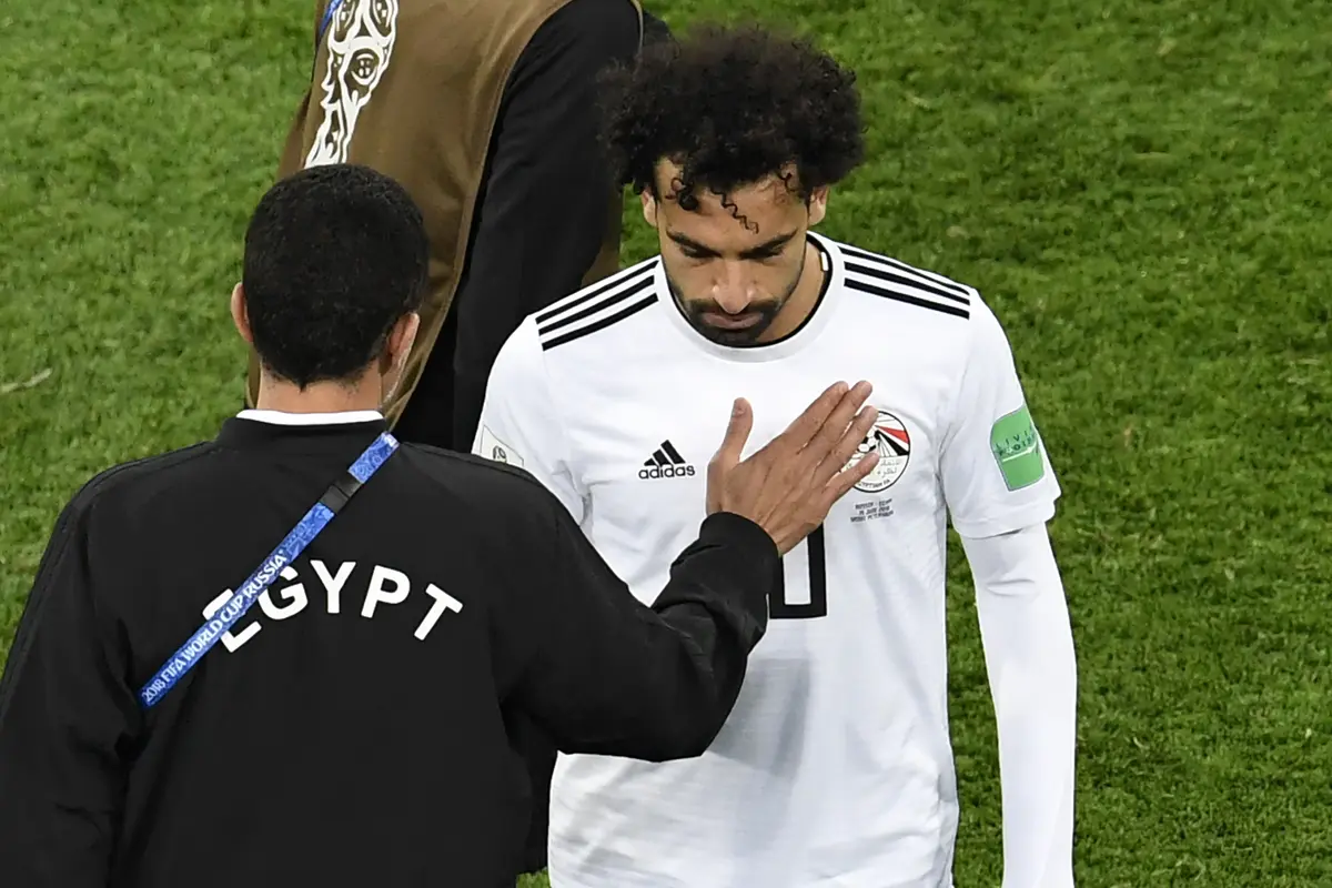 Kekecewaan Mohamed Salah Gagal Menang Lawan Rusia