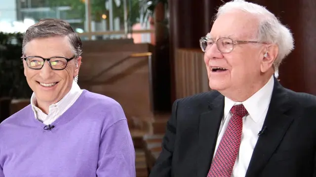 Bill Gates dan Warren Buffett